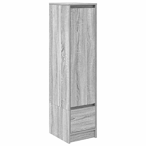 vidaXL Highboard Grau Sonoma 29,5x34x119,5 cm Holzwerkstoff 861657 günstig online kaufen