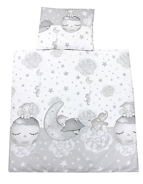 TupTam Babybettwäsche Baby Wiegenset 4-teilig Bettwäsche-Set: günstig online kaufen