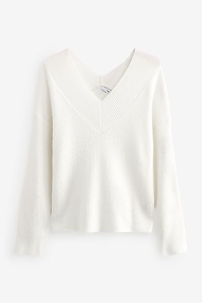 Next V-Ausschnitt-Pullover (1-tlg) günstig online kaufen