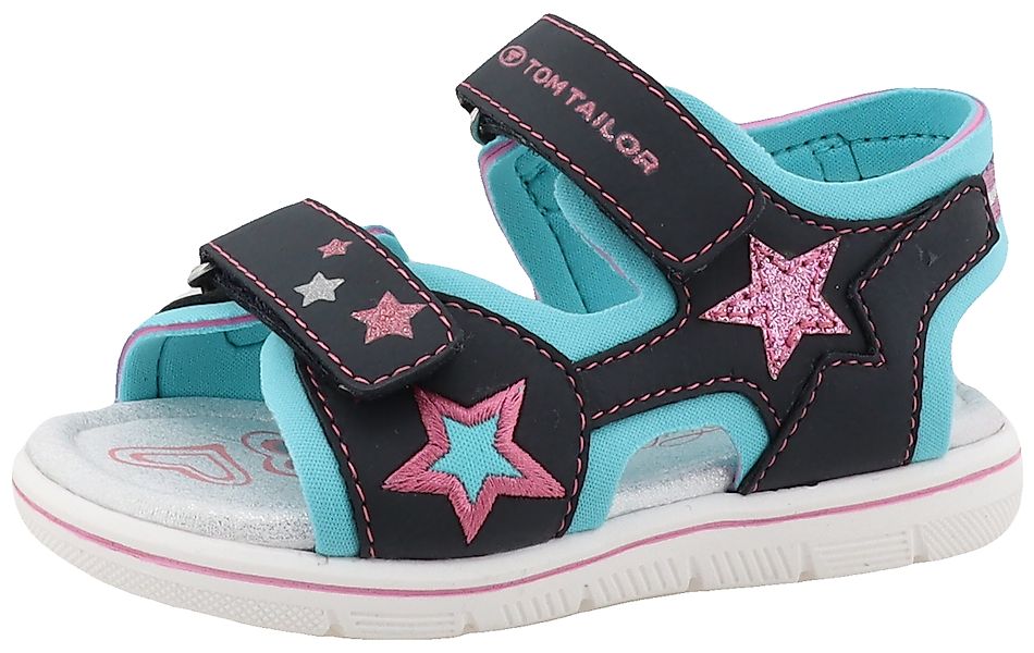 TOM TAILOR Sandale, Sommerschuh, Klettschuh, Freizeitschuh günstig online kaufen
