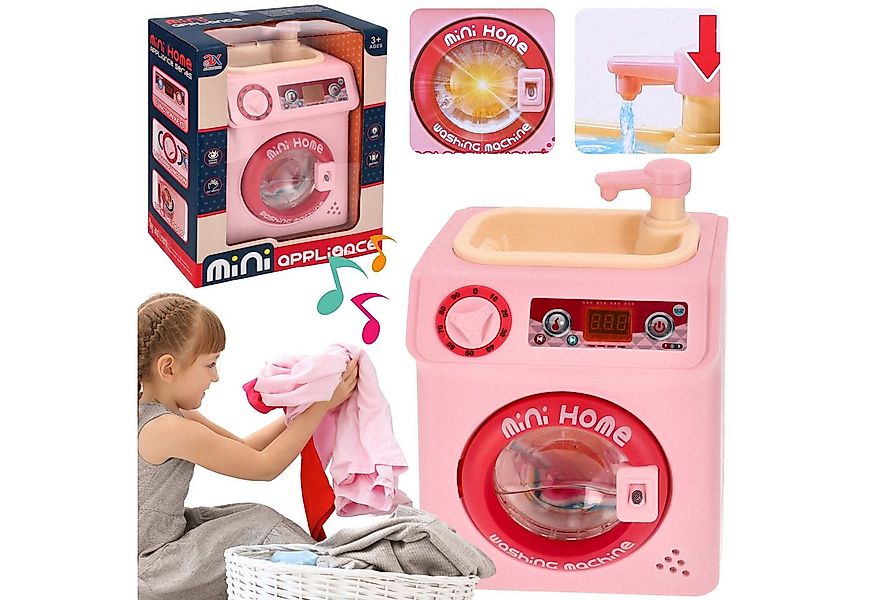 Sarcia.eu Kinder-Waschmaschine Interaktive Spielzeug-Waschmaschine, Licht, günstig online kaufen