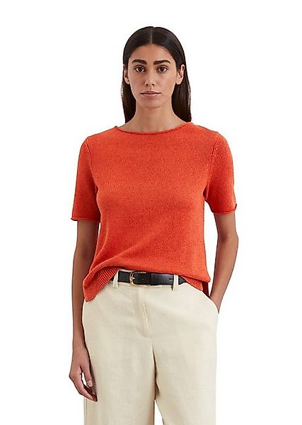 Marc OPolo Rundhalspullover "aus Organic-Cotton-Leinen-Mix" günstig online kaufen