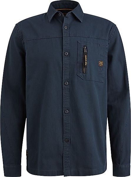 PME Legend Overshirt Mattweave Navy - Größe XXL günstig online kaufen