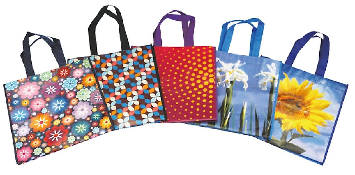 Global Partner Einkaufskorb 1 x Einkaufstasche, bedruckt, 0 l, Einkaufstasc günstig online kaufen