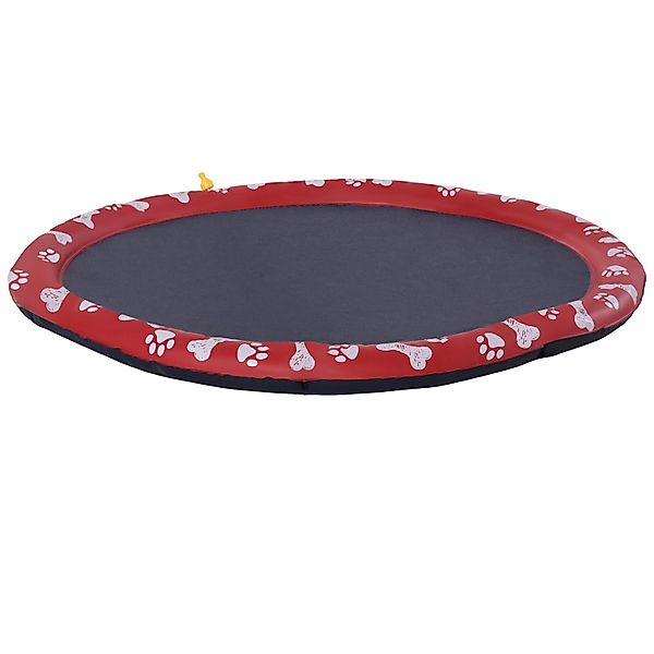 PawHut Hundepool Wasserspiel Matte, Rutschfest, (Planschbecken, günstig online kaufen