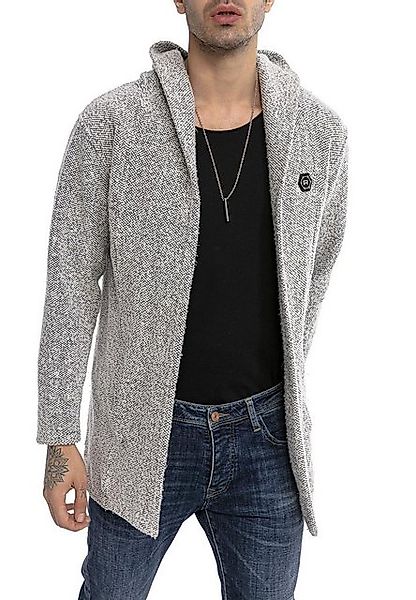 RedBridge Cardigan mit Kapuze ohne Verschluss Grobstrick Jacke günstig online kaufen