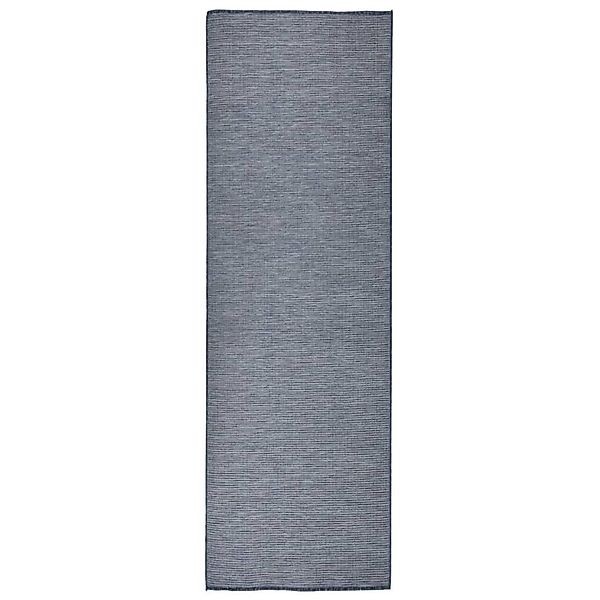 vidaXL Teppich Outdoor-Teppich Flachgewebe 80x250 cm günstig online kaufen
