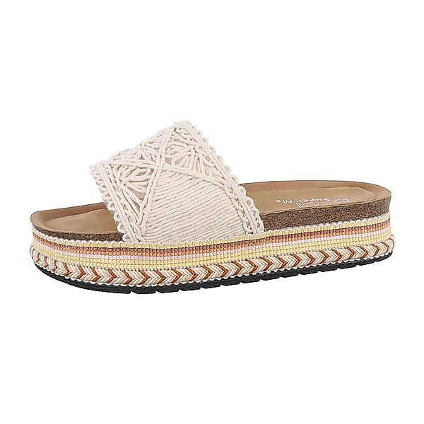 Ital-Design Damen Mules Freizeit Plateausandaletten (86017072) günstig online kaufen