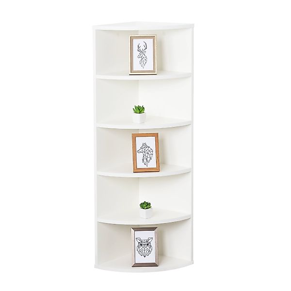 RICOO Eckregal WM059-WM, Standregal Ecke Wandregal günstig online kaufen