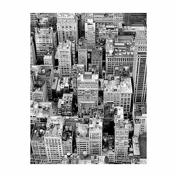 Komar Poster Roof Top Stadt B/L: ca. 40x50 cm günstig online kaufen