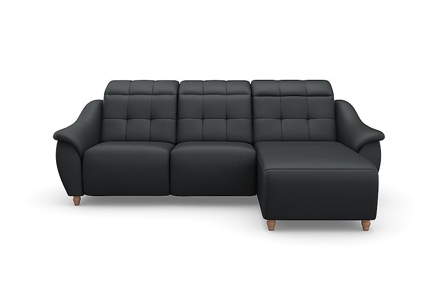 Home affaire Ecksofa »Boston L-Form«, (2 St.), Kopfteilverstellung an jeder günstig online kaufen
