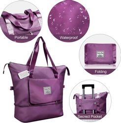 COOL-i ® Reisetasche, Faltbare Fitnesstasche,Sporttasche,Große Umhängetasch günstig online kaufen