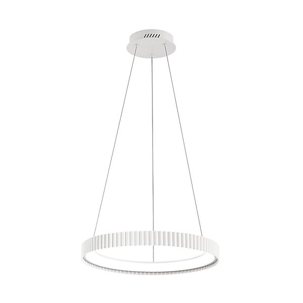 LED-Pendellampe Niike, weiß, Ø 50 cm, Metall, CCT günstig online kaufen