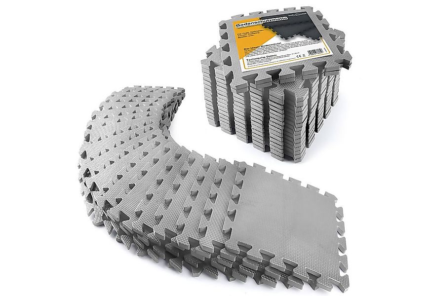 Body & Mind Bodenschutzmatte BODY & MIND XXL Bodenschutzmatte 54-teilig – P günstig online kaufen