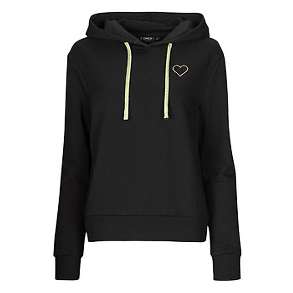 ONLY Kapuzensweatshirt "ONLNOLI L/S HEART HOOD SWT NOOS", Baumwollmischung, günstig online kaufen