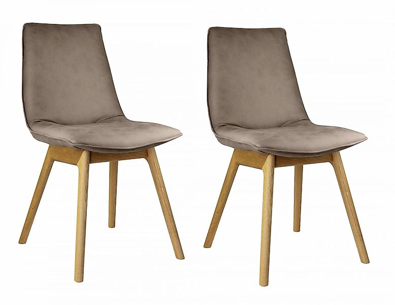 andas Esszimmerstuhl "Ramon" (Set) 2 Stk.mit Massivholzbeinen, verschiedene günstig online kaufen