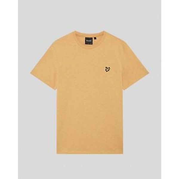 Lyle & Scott  T-Shirts & Poloshirts TS2401V FINE SLUB T-SHIRT-Y122 HONEYCOM günstig online kaufen