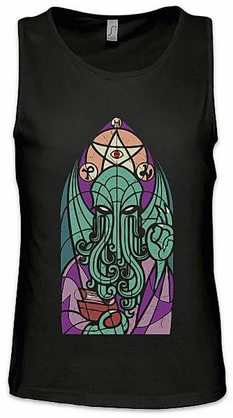 Urban Backwoods Tanktop Church Of Cthulhu Ärmelloses T-Shirt Miskatonic Lov günstig online kaufen