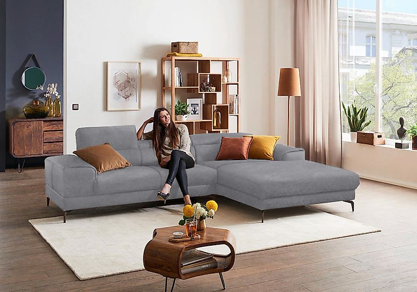 W.SCHILLIG Ecksofa »piedroo, Designsofa mit tollem Sitzkomfort, elegant und günstig online kaufen