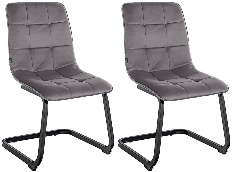 CLP Esszimmerstuhl Vermont (2er Set), Freischwinger günstig online kaufen