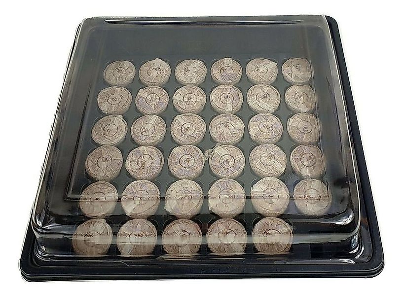 sesua Anzuchttablett Anzuchtset Anzucht Gewächshaus mit 35 Quelltabs Quellt günstig online kaufen