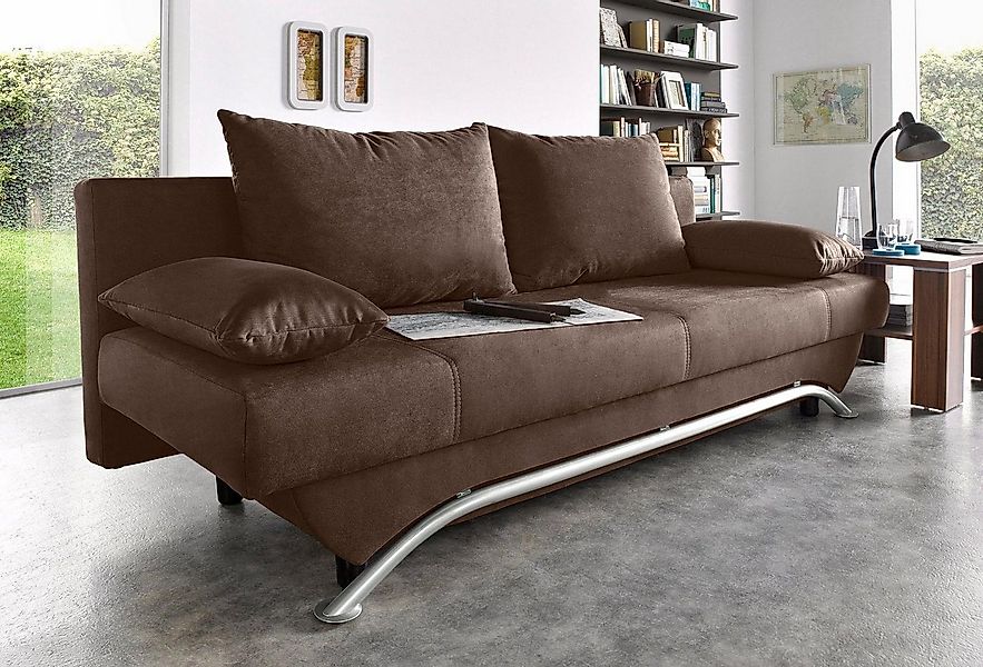 Jockenhöfer Gruppe Schlafsofa Nancy, B: 190 cm, Liegefl. 121x190 cm, mit Be günstig online kaufen
