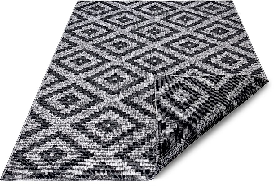 NORTHRUGS Teppich Malta Wendeteppich, rechteckig, Höhe: günstig online kaufen