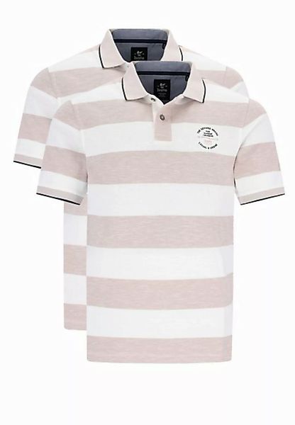 Hajo Poloshirt 2er Pack Riviera (Spar-Set, 2-tlg) Poloshirt - Baumwolle - A günstig online kaufen