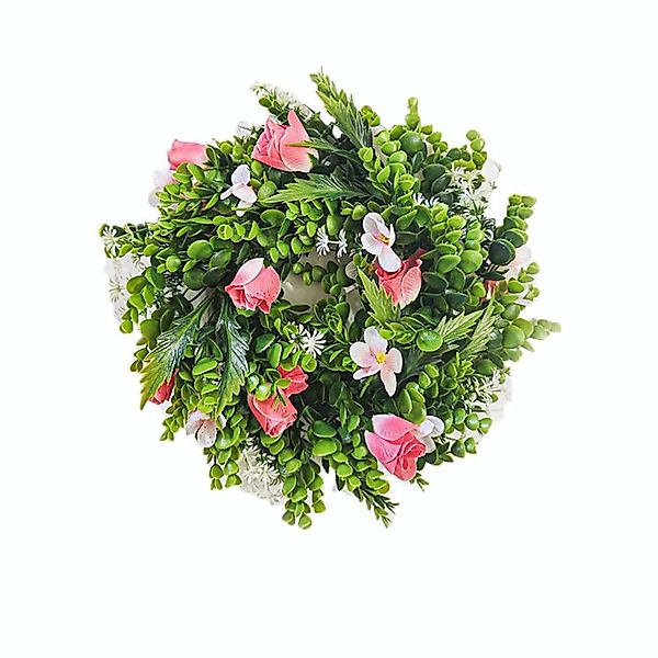 Kaket Dekokranz Türkranz Frühling Künstliche Bunter Dekorative Blumenkranz günstig online kaufen