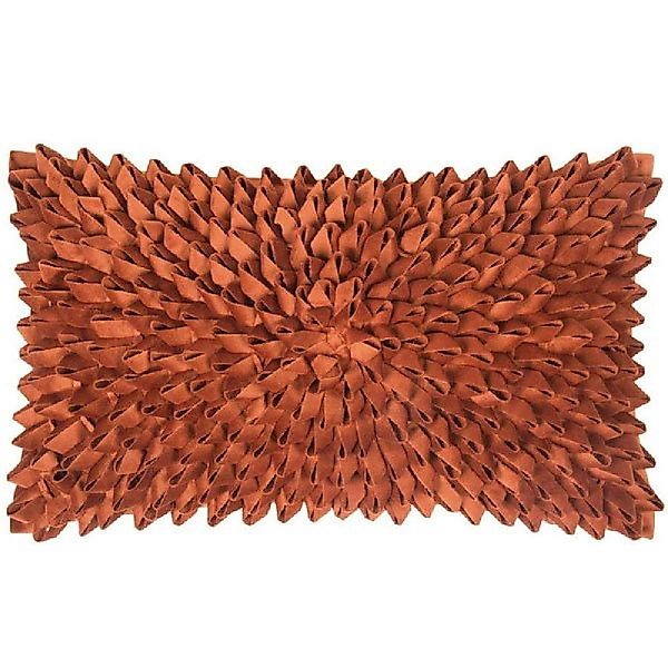 PAD Kissenhülle Kissenhülle Samt Sentiment Cognac günstig online kaufen