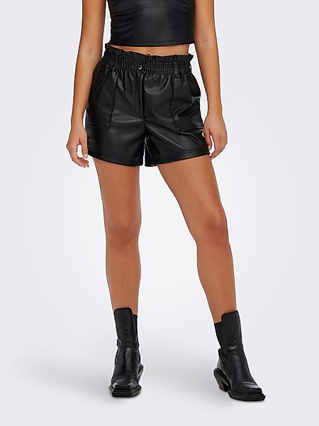 ONLY Shorts ONLSTEPHANIE FAUX LEATHER SHORTS günstig online kaufen
