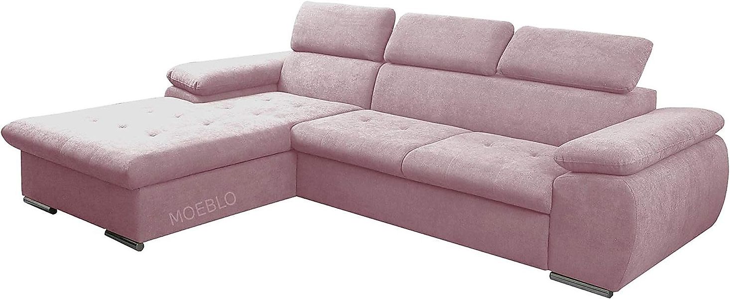 MOEBLO Ecksofa Nilux, Sofa Couch L-Form günstig online kaufen