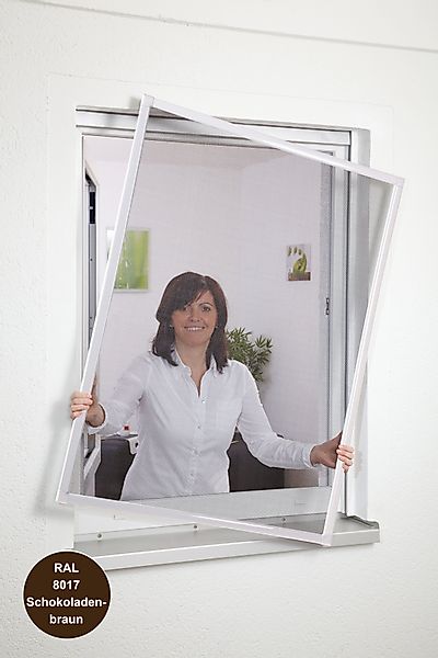 hecht international Insektenschutz-Fensterrahmen Basic, BxH: 120x140 günstig online kaufen