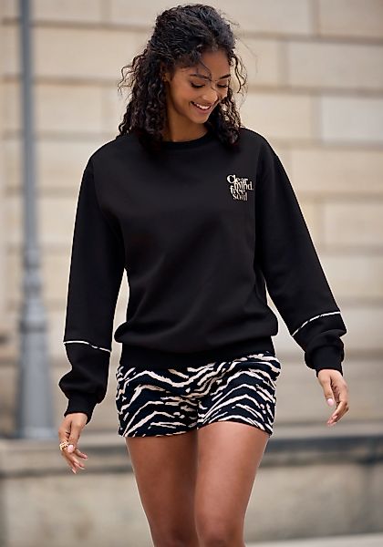 Buffalo Sweatshorts, toller Allover Druck günstig online kaufen