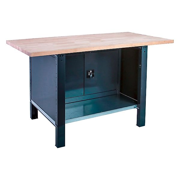 PROREGAL Werkbank BUFFALO WOOD Mit Schrank HxBxT 86,5x120x75cm Traglast 100 günstig online kaufen