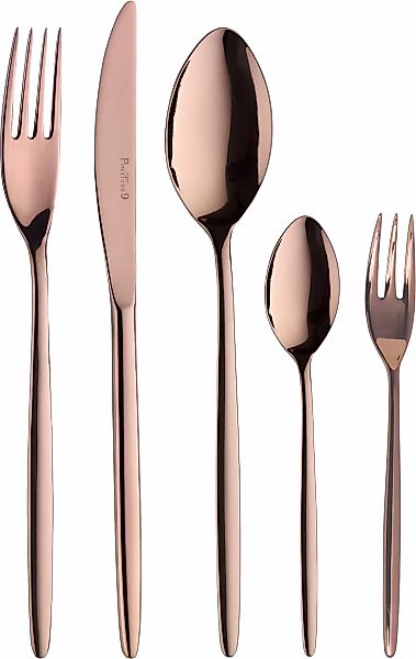 PINTINOX Besteck-Set "Olivia Treasure Bronze" Optik Glänzend PVD Beschichtu günstig online kaufen