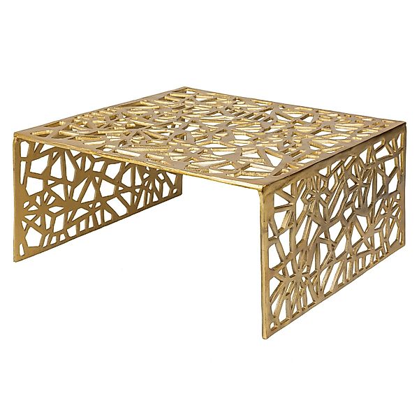 riess-ambiente Couchtisch ABSTRACT 60cm gold, Wohnzimmer günstig online kaufen