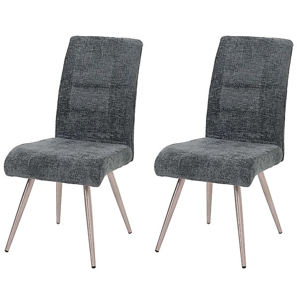 MCW Esszimmerstuhl G55 2er-Set Blau-Grün günstig online kaufen