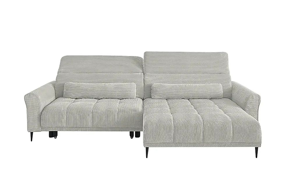 Ecksofa  Logan ¦ grau ¦ Maße (cm): B: 277 H: 80 T: 179.0 Polstermöbel > Sof günstig online kaufen