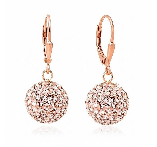 Karisma Paar Ohrhänger Damen Ohrhänger Ohrringe - Silber 925 Rosé Gold besc günstig online kaufen