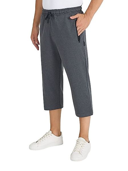 COMEOR 3/4-Sweathose Herren Bermuda Capri Shorts 3/4 Sommerhosen mit Reißve günstig online kaufen