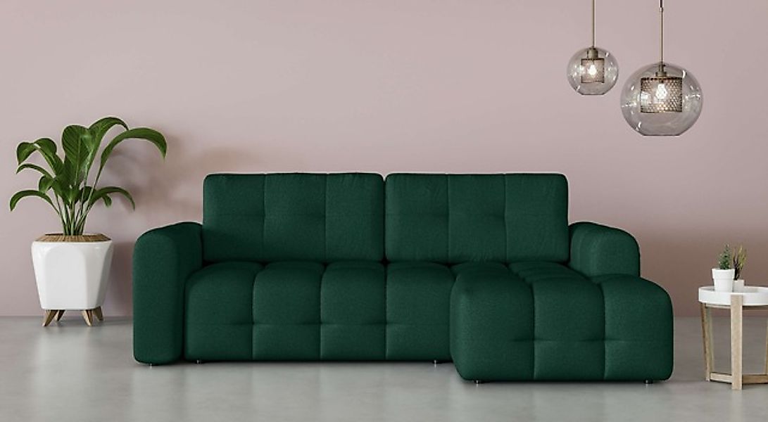 OTTO home Ecksofa »Manilla, wahlweise mit Bettfunktion, B/T/H 265/170/91 cm günstig online kaufen