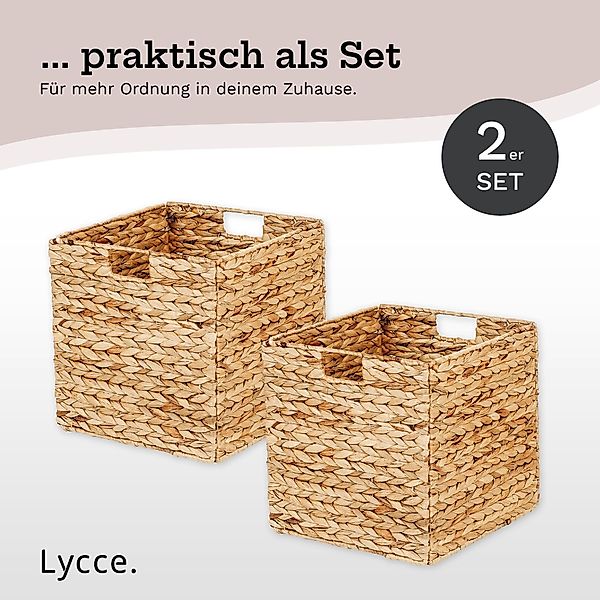 Lycce Regalkorb Kallax Einsatz Aufbewahrungskorb Quader günstig online kaufen