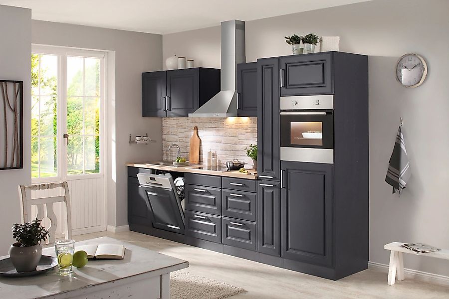 KOCHSTATION "KS-Stockholm" hochwertige MDF-Fronten günstig online kaufen