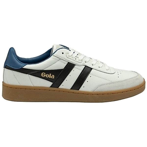 Gola  Herrenschuhe CONTACT LEATHER  WS-LEATHER WHITE/BLACK/MA CMB261 günstig online kaufen
