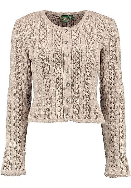 OS Trachten Strickjacke Igaza Trachtenjacke mit Zopfmuster günstig online kaufen