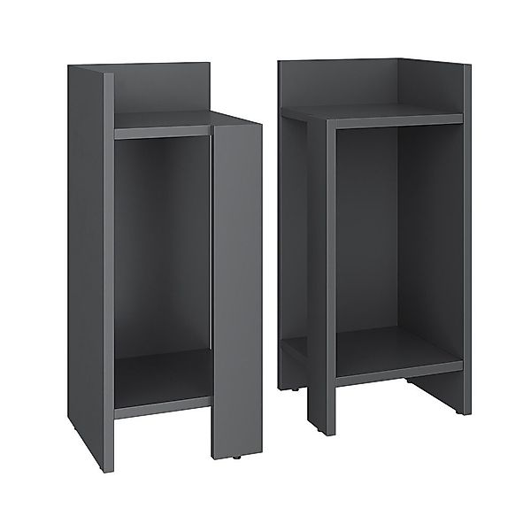 Vicco Nachtschrank Lenar, Anthrazit, 27 x günstig online kaufen