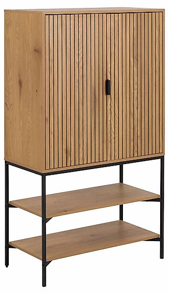 ACTONA GROUP Stauraumschrank "Jaipur Sideboard, Regal,", Wildeiche-Optik, 2 günstig online kaufen