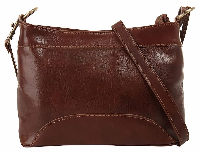 Piké Umhängetasche echt Leder, Made in Italy günstig online kaufen