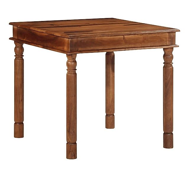 vidaXL Esstisch Esstisch 80x80x77 cm Massivholz (1-St) günstig online kaufen